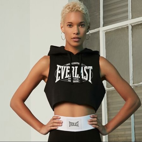 Forever 21 Tops - Everlast Crop Hoodie